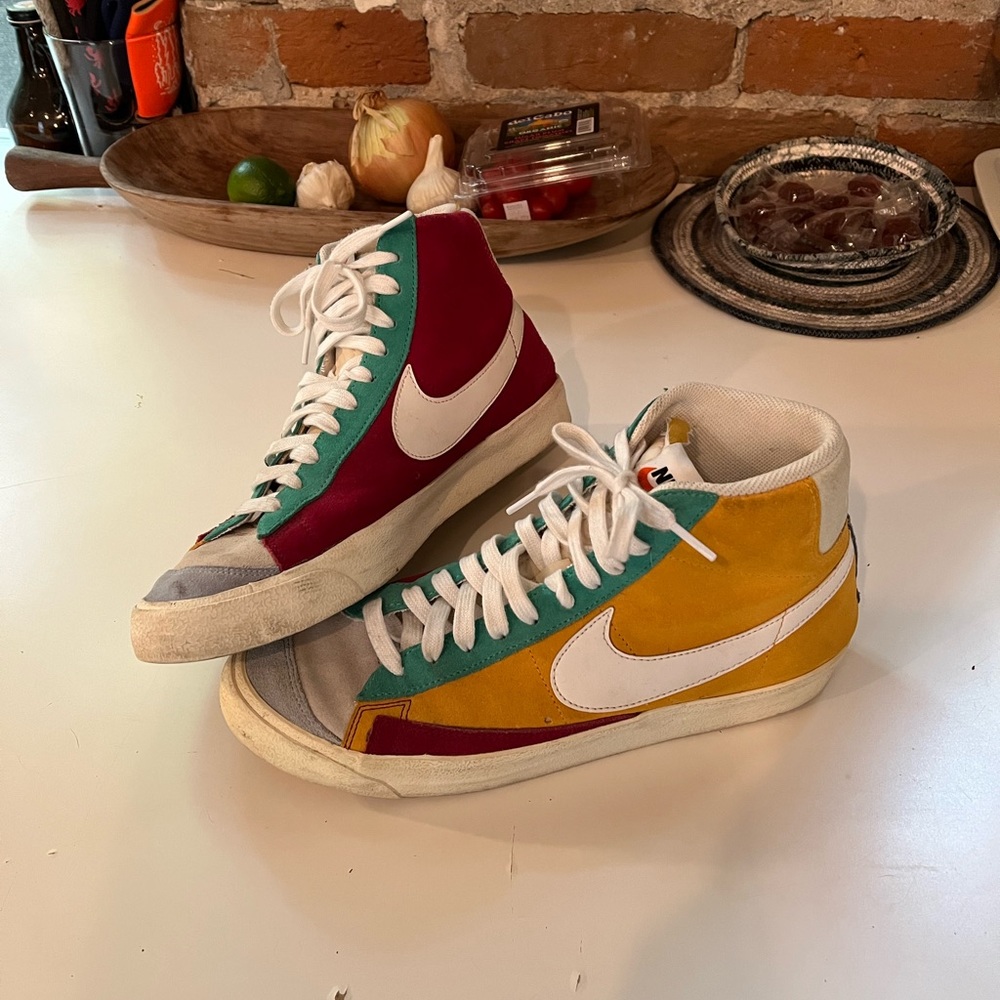 Nike Blazer Mid 77 Vintage Multicolor Suede